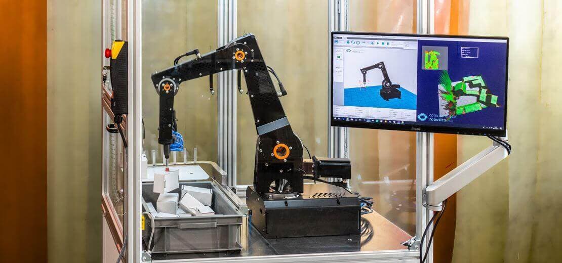 Cella robotica - Raccolta dei contenitori