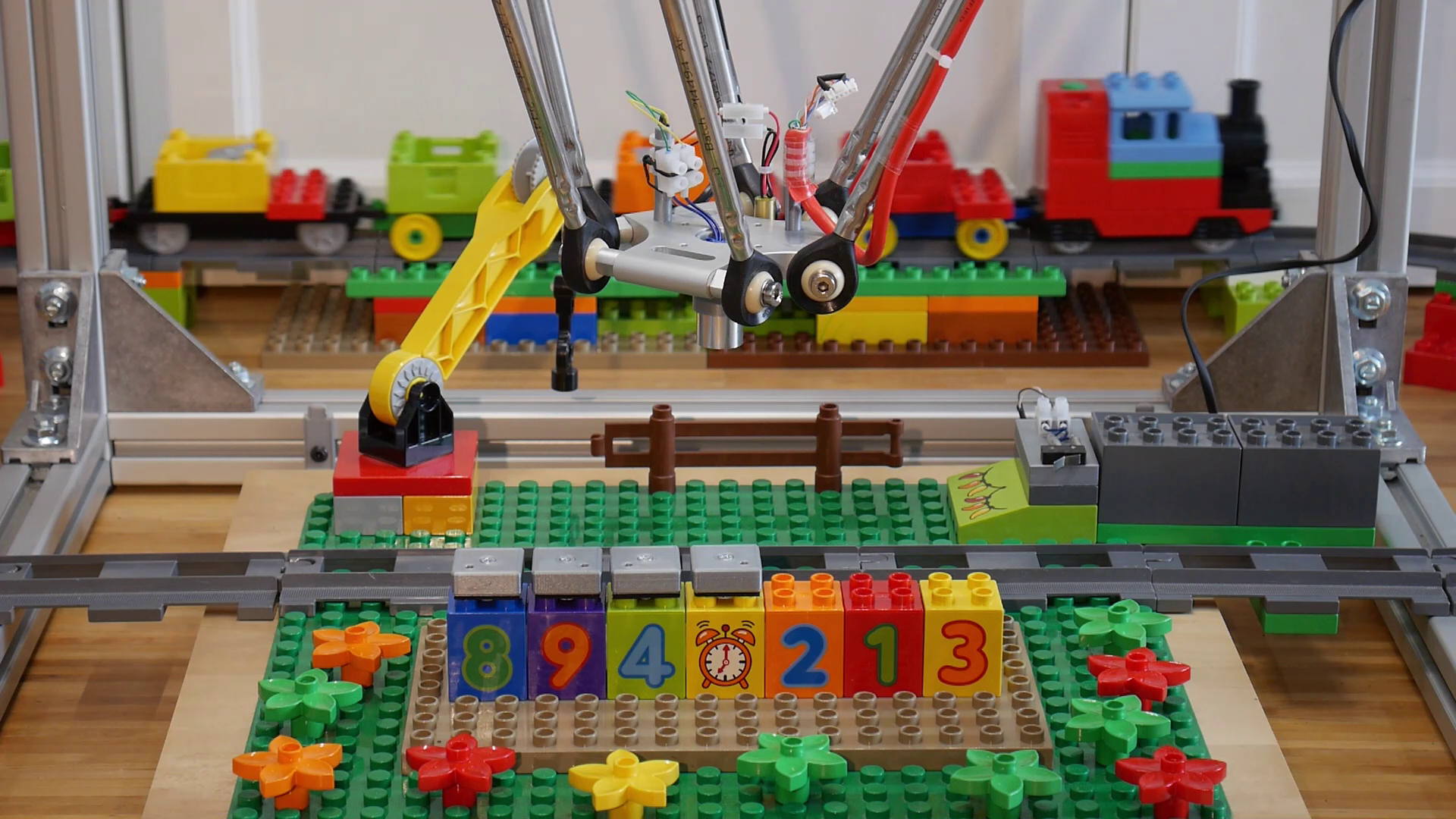 Costruisci lego con un robot Delta