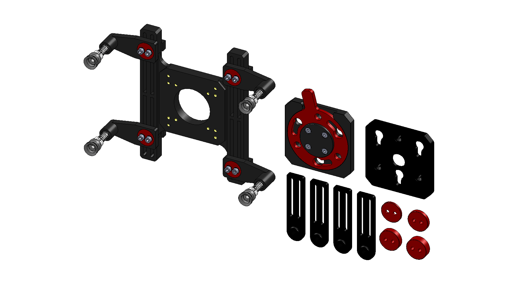 Kit campione pinza a vuoto Profilo H 200 x 155 mm