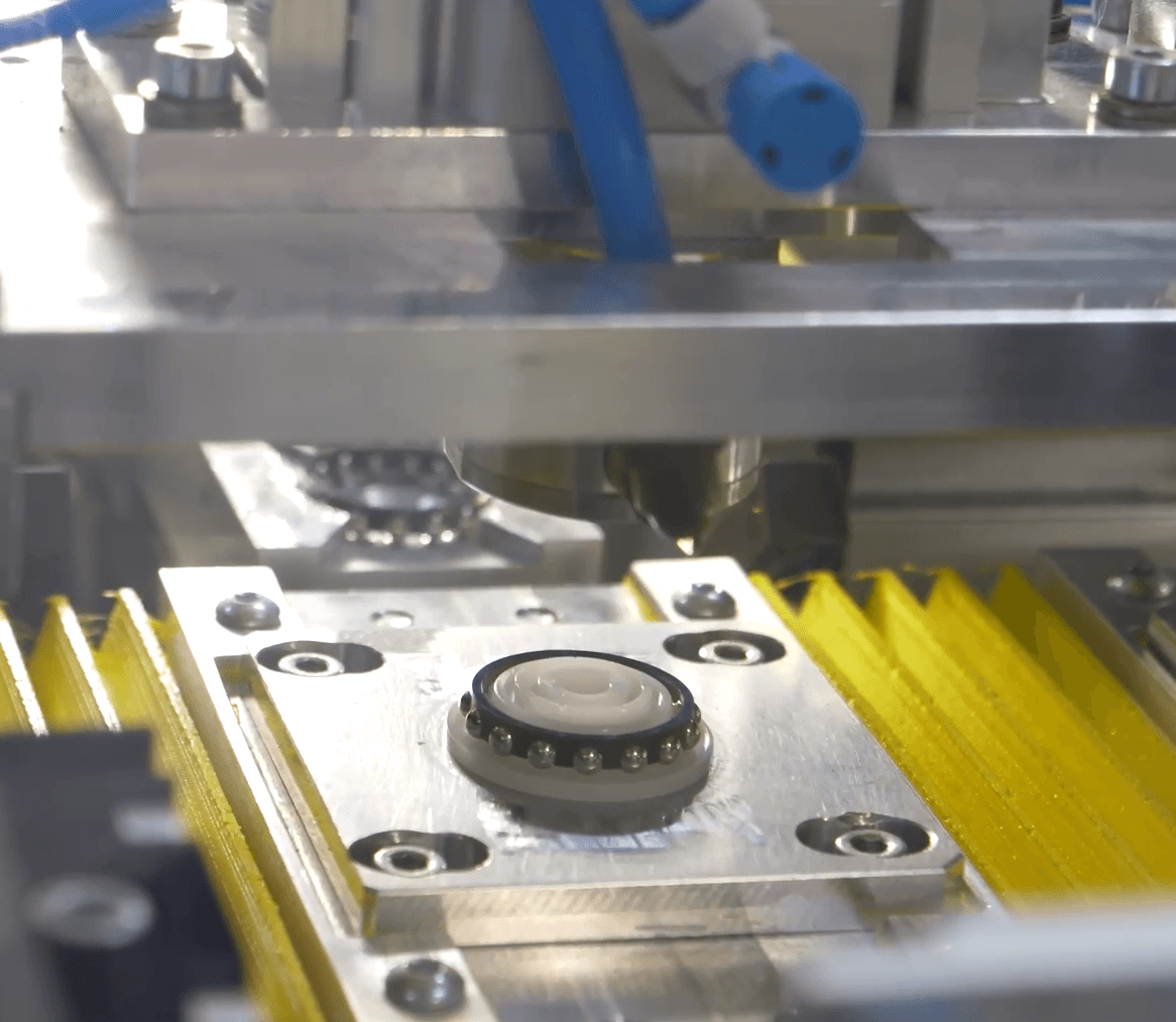 Automated ball bearing assembly