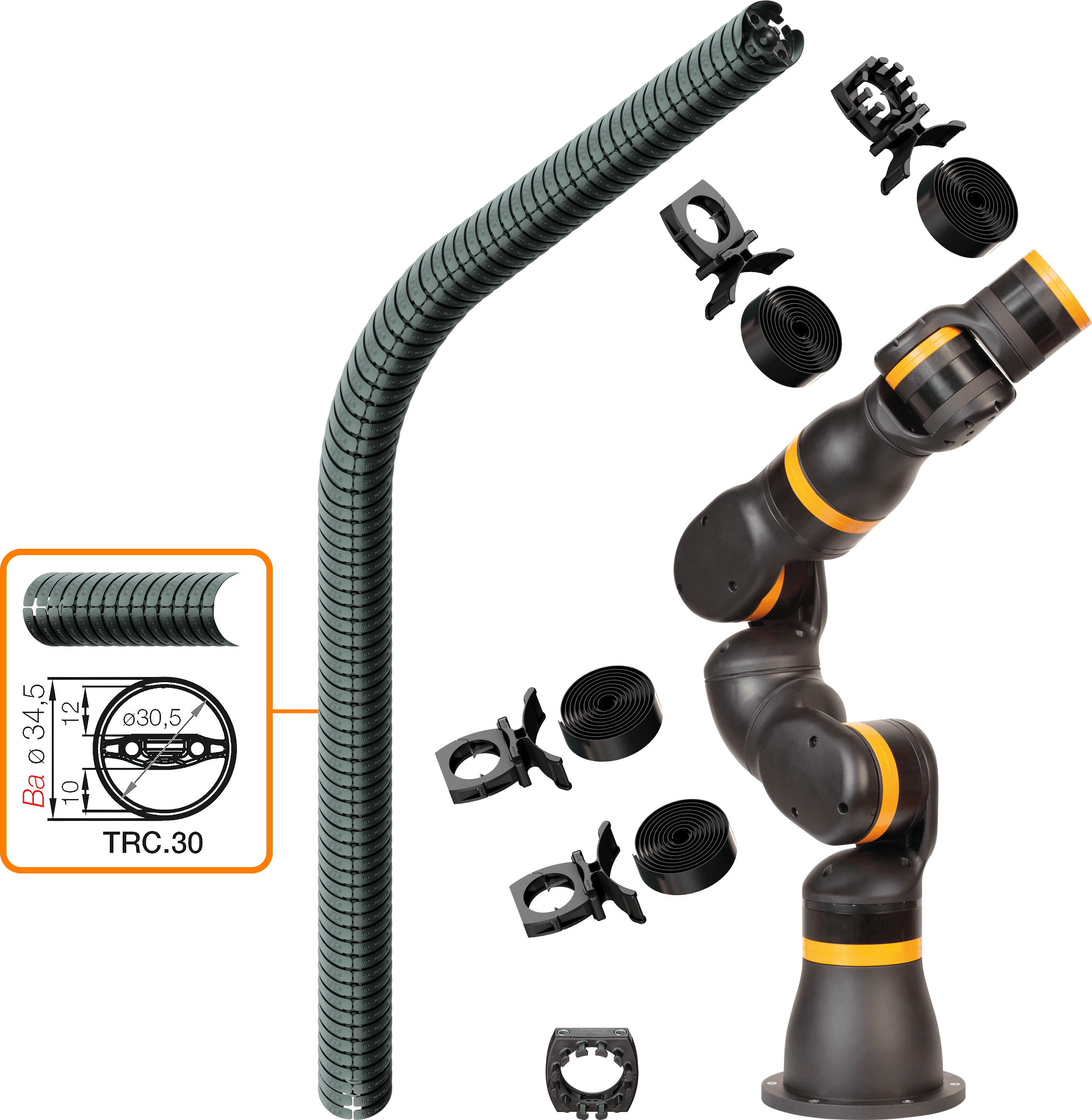 Sistema Energychain per igus ReBeL